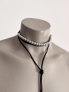 Chocker Balls black