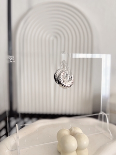 Aros plateados - comprar online