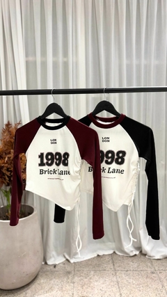 TOP M/L "1998" - MORLEY LYCRA - Negro - comprar online