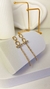 Brinco longo strass