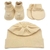 Kit Sapato, Touca E Luva Conjunto para Bebê Recém Nascido de Linho SANCHES BABY - comprar online