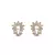 Brincos de Ouro Nobre 18K com diamantes cognac - Maior - Coleção Metamorfose