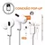 Fone de Ouvido Lightning Intra-Auricular c/ Microfone Sport Connection - Hrebos - HS-565