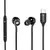 Fone de Ouvido Tipo-C Intra-Auricular c/ Microfone - Hrebos - HS-110 - Off Cell Assistec