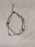 Pulsera triple cruz