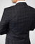 Costume Slim Poliviscose Preto Quadriculado na internet