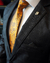 Costume Slim Poliviscose Preto Quadriculado - Brazil Suits