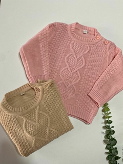 Sweater corazón beba