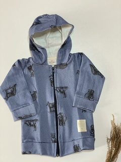 Campera de bebé con frisa
