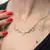 Choker Corações e Zircônia em Aço Inox - comprar online