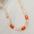 Colar Pedras Naturais Jade Color na internet