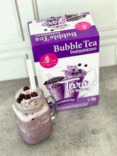 Imagen de BUBBLE TEA INSTANTÁNEO TARO CON TAPIOCA 650g