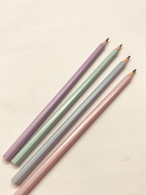 Lapiz Negro Filgo Pastel x4