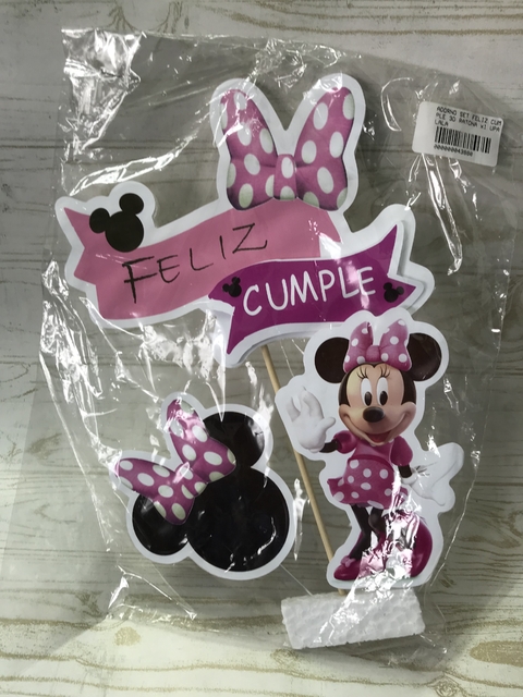 Feliz Cumple 3D Minnie
