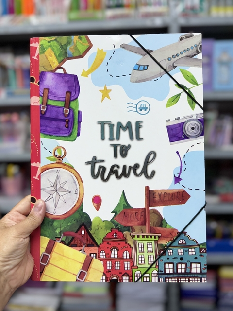 Carpeta 3 Solapas Travel - comprar online