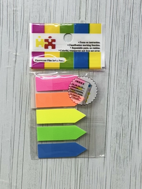Notas Adhesivas Fluo Punta