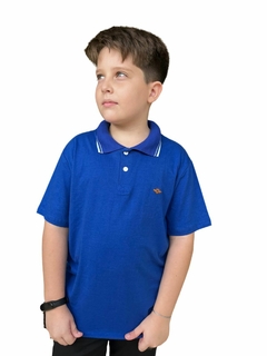 CAMISETA GOLA POLO LISA (cores variadas) - KIDS COMPANY