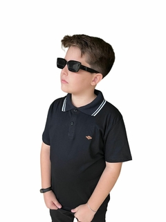 CAMISETA GOLA POLO LISA (cores variadas)