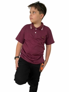 CAMISETA GOLA POLO LISA (cores variadas) - loja online