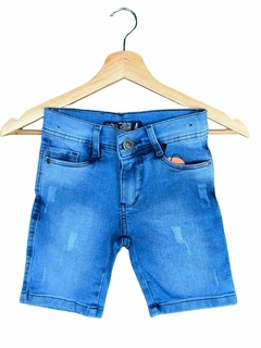 Bermuda jeans infantil clara