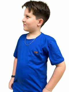 Camiseta azul bic tradicional