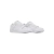 Tenis Nike DUNK LOW na cor branca, com design simples e elegante, visto de perfil.