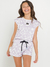 Cropped Regata Estampado Floral - comprar online