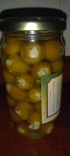 Aceitunas rellenas con queso roquefort
