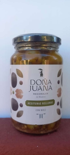 Aceitunas rellenas con nuez