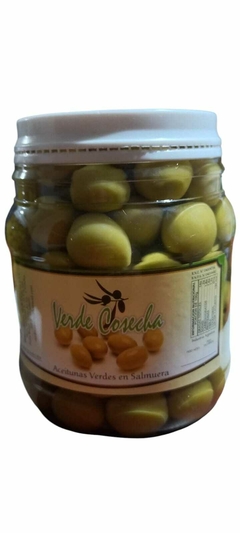 Aceitunas verdes con carozo. Tamaño 000. Un kilo