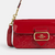 Coach Morgan Shoulder Bag - Bolsa de Ombro em couro legítimo - cor Vermelho Verniz - All Market Brazil