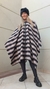 Poncho con cierre escoces - comprar online