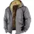 Casaco Inverno Masculino Cor Sólida com Capuz - comprar online