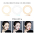 Ring Light Led pequeno tripé 6 Polegadas 16cm