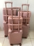 Mala 23kg e frasqueira média rose Gold na internet
