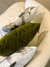 kit 03 Almofadas - linho estampado e suede verde - comprar online