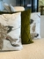 kit 03 Almofadas - linho estampado e suede verde - Clayf 