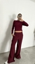 Pantalon sastrero Maki con tajo en internet
