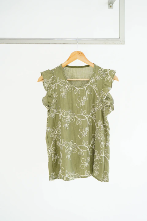 BLUSA GUADA - bambula bordada