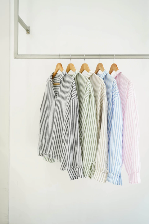 CAMISA BEA - lino rayado