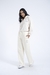 Moletom Canguru Fleece Rusty Fem Half Zip – Off White