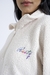 Moletom Canguru Fleece Rusty Fem Half Zip – Off White - comprar online