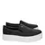 TÊNIS SLIP ON SOLA ALTA GLITTER PRETO SANTA LOLLA - loja online