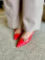 SLINGBACK SAPATILHA VERMELHA VICENZA