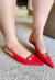 SLINGBACK SAPATILHA VERMELHA VICENZA na internet
