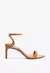 SANDÁLIA SKYE LEAF MID COURO MARROM SCHUTZ - comprar online