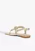 RASTEIRA SAGE FLAT PLATINA SCHUTZ - Ladonna Sapatos