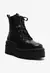COTURNO CANO BAIXO COURO PRETO SCHUTZ - Ladonna Sapatos