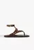 Sandália Anabela Couro Suede Marrom Schutz - comprar online