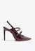 SAPATO SCARPIN SLINGBACK SALTO ALTO COURO VINHO SCHUTZ - comprar online